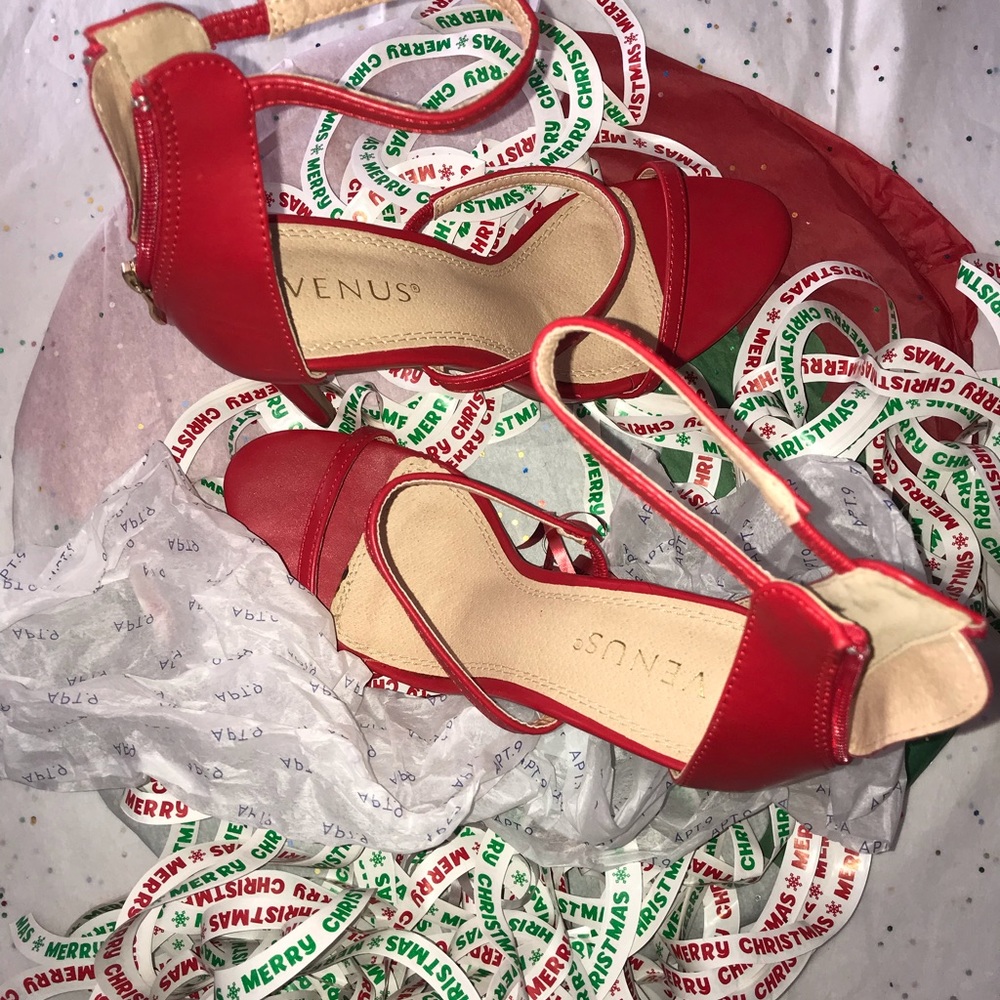 Red high heals